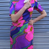 1960s-bright-psychedelic-cheongsam-dress-pink-purple-green-navy-etc-appr-size-12-Sold-for-50-2019