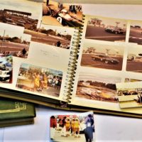 2-x-Vintage-Photo-Albums-Contents-all-AUSTRALIAN-MOTOR-RACING-BATHURST-HARDIE-FERADO-1000-1979-featuring-PETER-BROCK-Grid-Girls-on-Roller-skate-Sold-for-373-2019