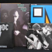 Group-lot-of-rock-LPs-and-singles-including-ACDC-Thunderstruck-The-Black-Sorrows-Split-Enz-Cold-Chisel-Jimmy-Barnes-etc-Sold-for-56-2019