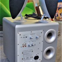 Mordaunt-Short-Digital-subwoofer-and-speakers-340W-MS409W-Sold-for-68-2019