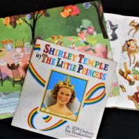 3-x-vintage-books-Fox-Prod-Shirley-Temple-in-The-Little-Princess-Walt-Disneys-Alice-in-Wonderland-Snow-White-The-Seven-Dwarfs-Collins-Sold-for-35-2019