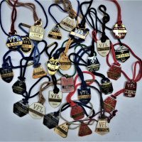 Vintage-enamelled-VFL-Park-membership-medallions-Group-lot-approx-29pcs-Sold-for-106-2019