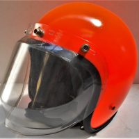 Vintage-GRANTURISMO-motorbike-helmet-with-clear-Perspex-face-shield-including-old-motorbike-racing-number-94-Sold-for-75-2019