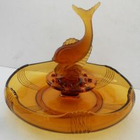 1930s-style-amber-glass-float-vase-with-central-classical-fish-Sold-for-50-2019