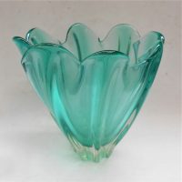 Blue-Japanese-art-glass-vase-Approx-17cmh-Sold-for-27-2019