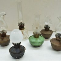 Collection-of-Vintage-Small-Oil-Burners-incl-Brass-clear-glass-etc-Sold-for-75-2019