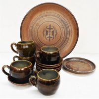 Group-lot-vintage-Elsa-Arden-Charles-Wilton-Australian-pottery-coffee-cups-saucers-plates-etc-Sold-for-37-2019