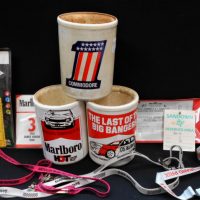 Small-lot-Vintage-Australian-car-racing-ephemera-inc-1982-MARLBORO-JAMES-HARDIE-1000-Pit-Pass-in-pouch-assorted-GRAN-PRIX-passes-and-lanyards-HOLD-Sold-for-35-2019