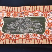 Vintage-Aboriginal-Bark-Painting-UNTITLED-TREE-No-signature-sighted-inscribed-in-Texta-verso-82101009G-50x103cm-Sold-for-62-2019