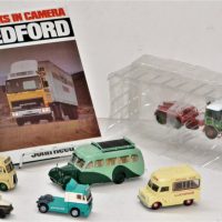 Group-Lot-incl-Diecast-and-Scale-Model-Vehicles-Corgi-Morris-Ambulance-Citroen-U23-etc-and-HC-Book-Trucks-in-Camera-BEDFORD-by-John-Reed-Sold-for-62-2019