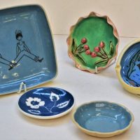 Small-lot-Australian-pottery-dishes-mostly-hand-painted-Inc-NELL-MCCREDIE-etc-Sold-for-31-2019