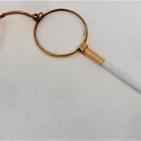 c1910-ladies-gilt-Lorgnette-with-white-enamel-handle-af-Sold-for-50-2019