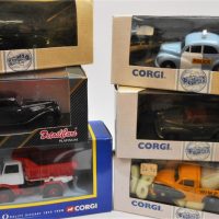 6-x-CORGI-Boxed-Diecast-Models-incl-BMW-327-Coupe-Morris-1000-Pick-up-Morris-Minor-Saloon-etc-Sold-for-37-2019