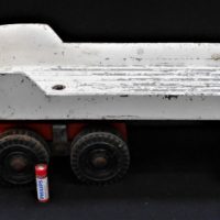 Large-Fun-Ho-Diecast-semi-trailer-orange-cab-with-white-tray-TL-76cms-Long-Sold-for-199-2019