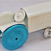 Vintage-Tin-Toy-Tractor-with-pressed-metal-wheels-23cm-L-Sold-for-62-2019