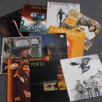 Large-group-lot-Vintage-Vinyl-LP-records-Bob-Dylan-Traffic-Poco-Steely-Dan-Status-Quo-etc-Sold-for-50-2019