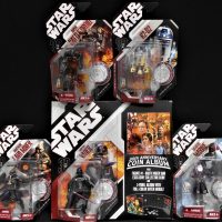 STAR-WARS-30th-anniversary-action-figures-Mint-on-Card-and-30th-anniversary-coin-album-Figures-inc-R2D2-Super-Battle-Droid-etc-Sold-for-75-2019
