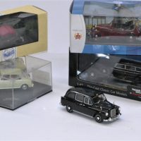 Small-lot-boxed-and-unboxed-diecast-car-models-inc-Mercedes-Benz-770-IFA-F8-Cabriolet-53-Austin-1300-etc-Sold-for-37-2019