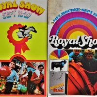 2-x-1980s-Cardboard-ADVERTISING-signs-cards-from-THE-ROYAL-MELBOURNE-SHOW-Sold-for-106-2019