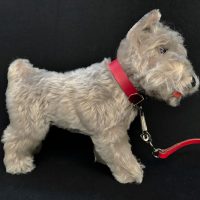 C-1950s-STEIFF-Silver-Fox-Terrier-Dog-swivel-head-glass-eyes-stitched-nose-button-tag-approx-22cm-H-Sold-for-161-2019