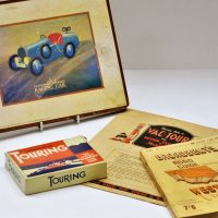 Group-lot-MOTORING-memorabilia-incl-Vintage-Touring-Parker-Bros-Automobile-Card-Game-Vac-Tour-Super-Plume-Mobil-Oil-Game-Boards-and-1950s-Broadbe-Sold-for-75-2019
