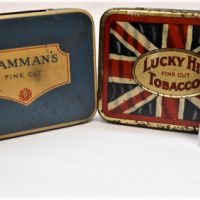 4-x-Vintage-Cigarette-tins-incl-Black-White-Upright-tin-Lucky-Hit-Dammans-etc-Sold-for-50-2020