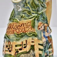 Australian-Pottery-DIANA-WALTZING-MATILDA-Musical-Jug-20cm-H-Sold-for-124-2020
