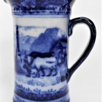 C-1890-1919-Royal-Doulton-Blue-Flow-jug-Switzerland-pattern-marked-to-base-approx-13cm-H-Sold-for-37-2020