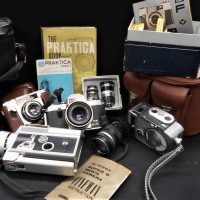 Group-lot-of-Camera-Gear-35ml-8ml-incl-Practica-Agfa-etc-and-accessories-Sold-for-56-2020