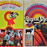 Vintage-70s-colourful-advertising-cards-ROYAL-MELBOURNE-SHOW-Sold-for-68-2019