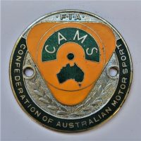 Vintage-circular-enamelled-car-badge-CAMS-Confederation-of-Australian-Motorsport-Sold-for-62-2019