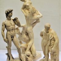 4-x-Classical-Greek-style-figures-Resin-and-Plaster-Sold-for-75-2020