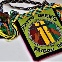 Vintage-Woven-Bag-1-side-featuring-Rasta-flag-Barbed-Wire-Hands-on-Jail-Cell-Text-FAITH-OPENS-PRISON-DOORS-the-other-side-featuring-t-Sold-for-50-2020