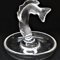 French-LALIQUE-Fish-Pin-Dish-etched-signature-to-base-approx-6cm-D-10cm-H-Sold-for-106-2020