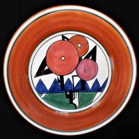 Metropolitan-Museum-of-Art-MMA-Clarice-Cliff-reproduction-Cabinet-Plate-26cm-D-Sold-for-50-2020