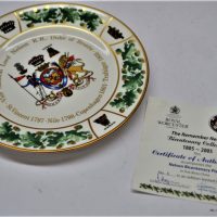ROYAL-WORCESTER-The-Remember-Nelson-1805-2005-Limited-Edition-PLATE-with-COA-No-5-1805-Sold-for-50-2020