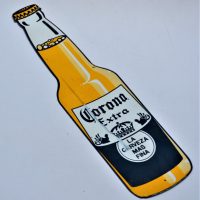 Corona-Extra-metal-advertising-sign-in-shape-of-bottle-Approx-51cmh-x-13cmw-Sold-for-31-2020