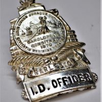 Metal-Hat-badge-from-USA-Charleston-SC-ID-Officer-made-by-S-H-Reese-Warren-St-New-York-Sold-for-25-2020