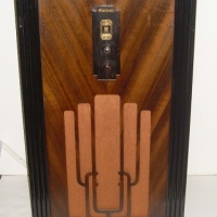 ART DECO Electron Console Radio - in Fab Cond, missing Speaker otherwise in Working Cond - Sold for $79 - 2012