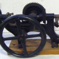 Vintage Large Heavy CAST IRON DRILL PRESS - c1900 - Sold for $79 - 2008