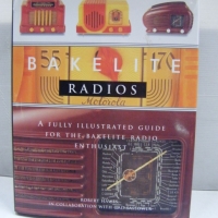 Hback Book  Bakelite RADIOS - A fully illustrated guide for the Bakelite radio enthusiast  by Robert Hawes - Sold for $55 - 2008