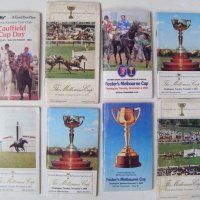 8 x RACE BOOKS - MELBOURNE CUP 1972, 1975, 1981, 1983, 1984, 1985 & 1987 and CAULFIELD CUP 1983 - Sold for $122 - 2008