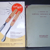 2 x Vintage Vols - Hardcover on STANLEY TOOLS -  A CENTURY OF SCIENTIFIC INSTRUMENT MAKING 1853-1953 and DASTRA Catalogue of Woodworking Tools - Sold for $85 - 2008