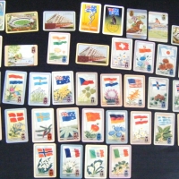 Approx 37 x 1956 Melbourne OLYMPICS SWAP CARDS - inc. Coles, Flags, stadiums, events etc - in excellent con. - Sold for $79 - 2009