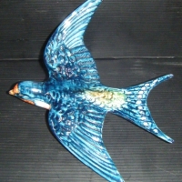 China BESWICK SWALLOW Wall plaque - Sold for $85 - 2009