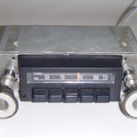 Original FORD FALCON GTHO am radio with nobs and marked FORD - Sold for $61 - 2009