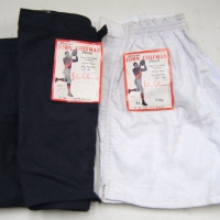 2 x Pair of vintage JOHN COLEMAN (FOOTBALL ) Shorts with original cardboard docket - Sold for $244 - 2009