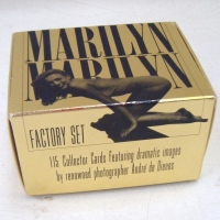 Gold boxed set 115 cards MARILYN The Private collection , featuring dramatic images by  photographer Andre de Dienes c1993 - Sold for $85 - 2009