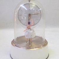 Vintage German JUNGHANS Musical Dome clock with dancing ballerina in front - Sold for $79 - 2009