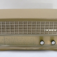 1960's KRIESLER tube radio - 3 x knobs to the front - Beige coloured case - model no 64992 - Works - Sold for $73 - 2009